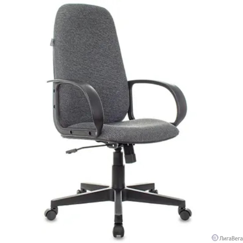 Кресло руководителя Бюрократ CH 279, ткань, до 120кг, серый (1126586)