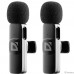 Defender Петличный микрофон Talky-138 wrls, черный, на прищепке, 2шт [64138]