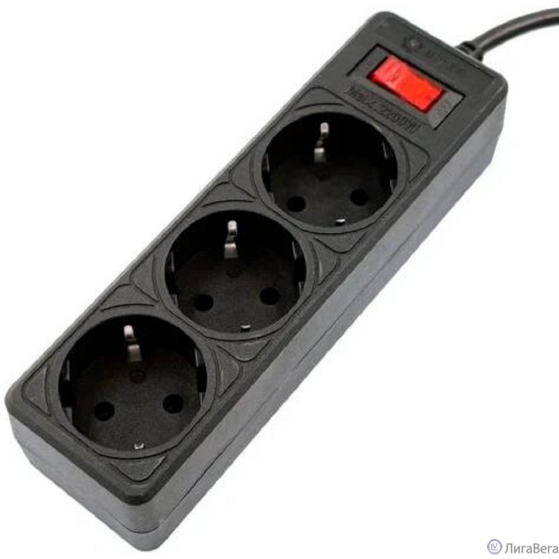 5bites Сетевой фильтр GARDA SP3B-505U 3S / 3*0.75MM2 / 0.5M / BLACK 5bites Сетевой фильтр GARDA SP3B-505U 3S / 3*0.75MM2 / 0.5M / BLACK