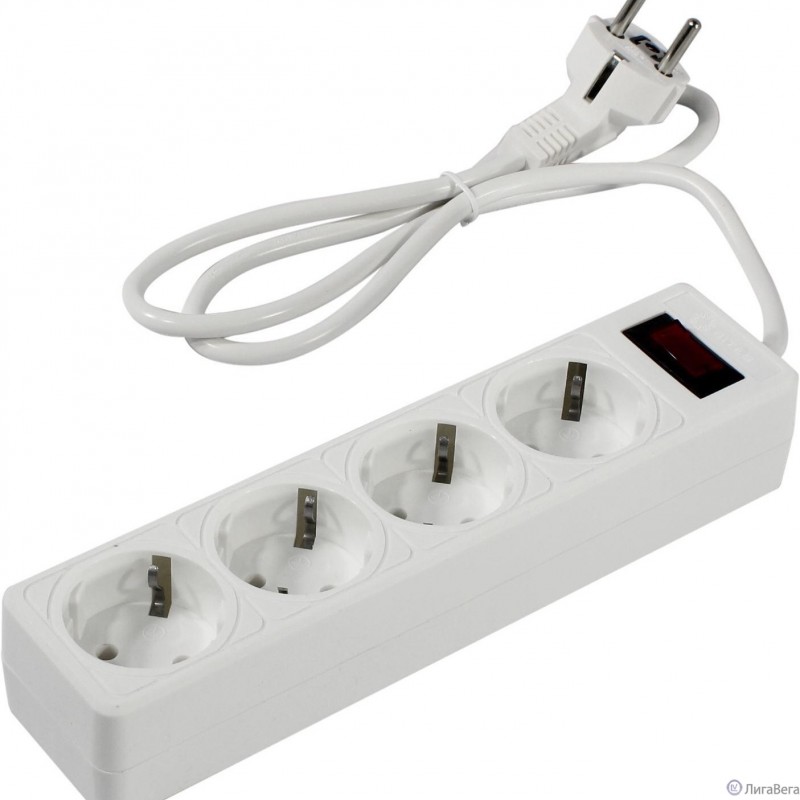 5bites Сетевой фильтр GARDA SP4W-510 4S / 3*0.75MM2 / 1M / WHITE 5bites Сетевой фильтр GARDA SP4W-510 4S / 3*0.75MM2 / 1M / WHITE