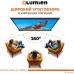 LUMIEN Eco Picture LEP-100129 137х192см (рабочая область 104х186 см) (84″) Matte White верх.кайма 30 см, восьмигранный корпус, возможность потолочн./настенного крепления, 16:9, цвет корпуса черный LUMIEN Eco Picture LEP-100129 137х192см (рабочая область 104х186 см) (84″) Matte White верх.кайма 30 см, восьмигранный корпус, возможность потолочн./настенного крепления, 16:9, цвет корпуса черный