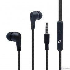 Oklick Гарнитура внутриканальные Оклик HS-S-250 1.2м черный проводные (SS-E161)