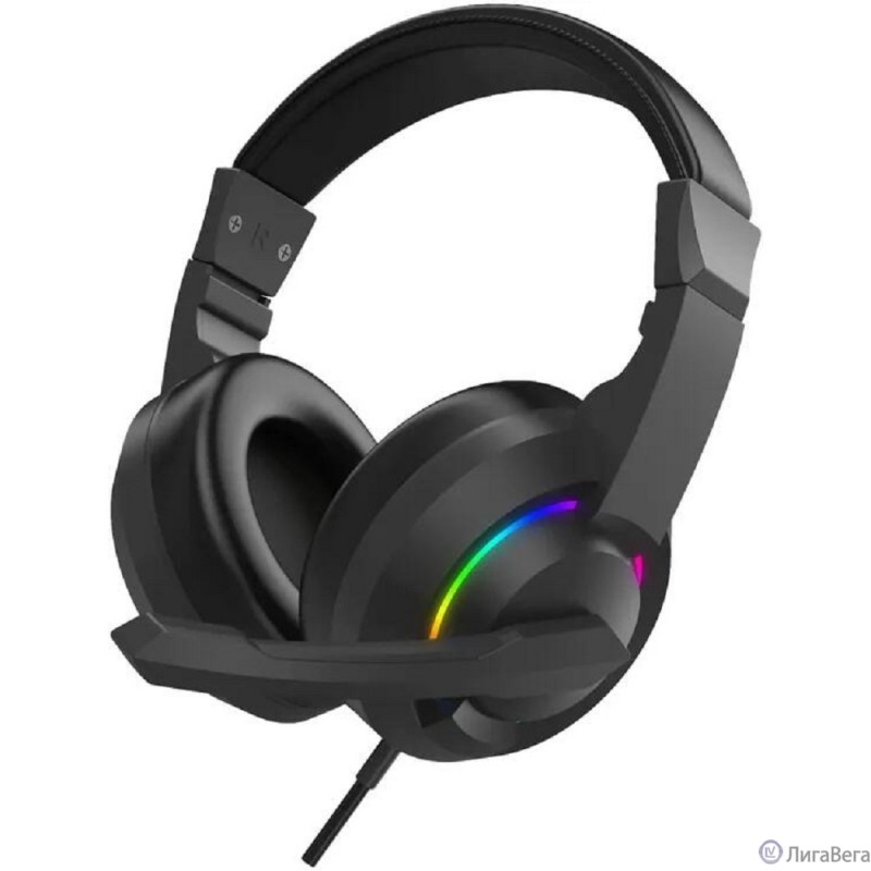 Oklick Наушники с микрофоном Оклик HS-L315G черный 1.8м накладные USB (2007552) Oklick Наушники с микрофоном Оклик HS-L315G черный 1.8м накладные USB (2007552)