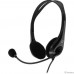 Oklick Наушники с микрофоном Оклик HS-M300 черный/серый накладные (1876323)