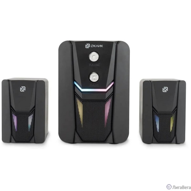 Oklick Колонки Оклик OK-423 2.1 черный 11Вт