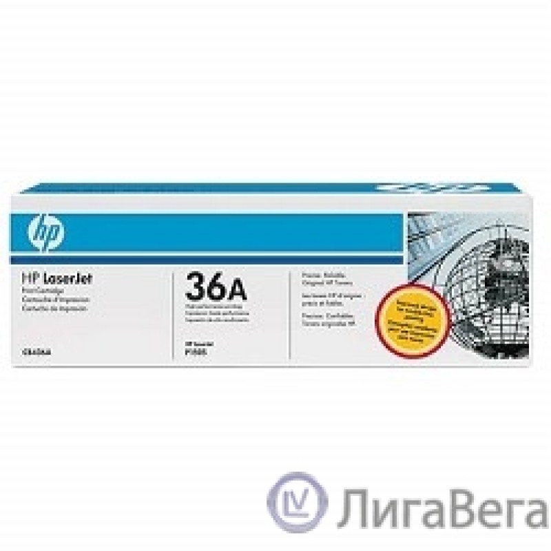 HP CB436A Картридж, Black {P1505/M1522/M1120, (2000стр.)}