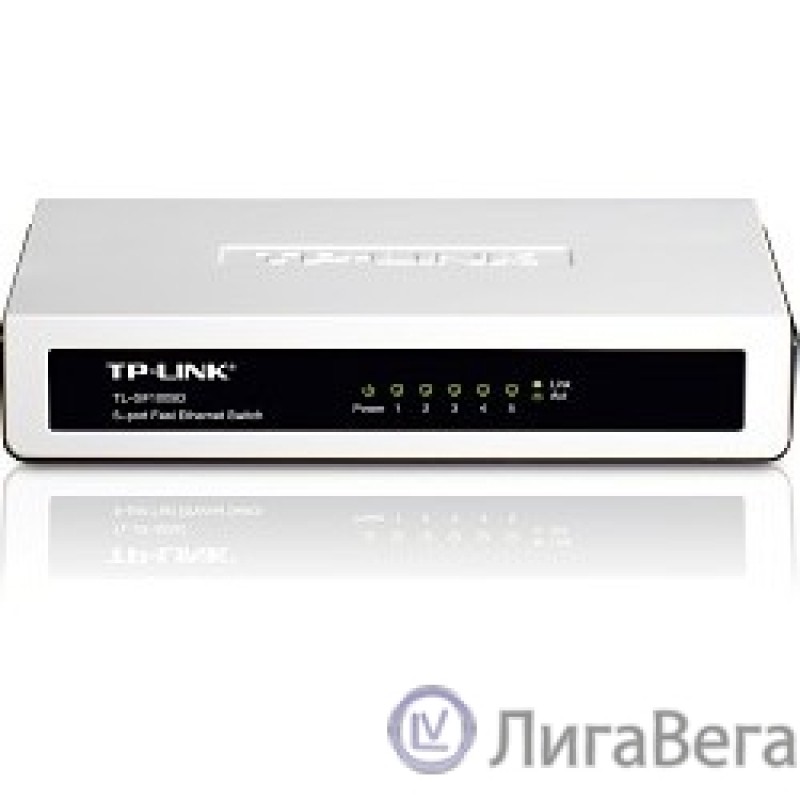 TP-Link TL-SF1005D Настольный коммутатор с 5 портами 100 Мбит/с