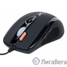 A-4Tech Мышь X(7)-710BK (черный) USB, 2000dpi, встр. память 16Кб, 1000ГЦ, 7 кнопок. [94397]