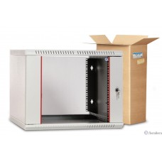 ЦМО Шкаф телекоммуникационный настенный разборный 9U (600х350) дверь стекло (ШРН-Э-9.350) (1 коробка)