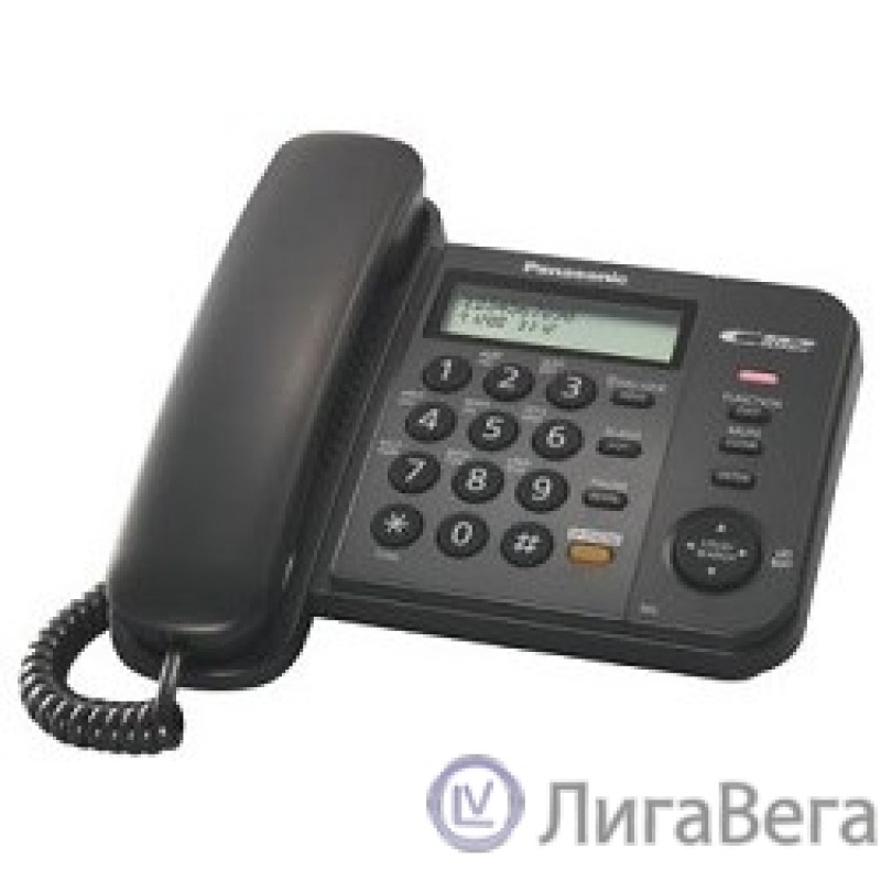 Panasonic KX-TS2358RUB (черный) {АОН,Caller ID,ЖКД,блокировка набора,выключение микрофона,кнопка ″пауза″} Panasonic KX-TS2358RUB (черный) {АОН,Caller ID,ЖКД,блокировка набора,выключение микрофона,кнопка ″пауза″}