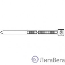 Hyperline GT-100MC Стяжка нейлоновая неоткрывающаяся, безгалогенная (halogen free), 100x2.5мм, (100 шт)
