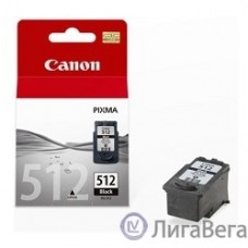 Canon PG-512Bk 2969B007/2969B001  Картридж для PIXMA MP240, 260, 480, Черный, 401 стр.