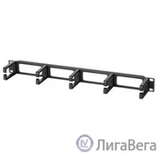 Hyperline CM-1U-PL Кабельный организатор с пластиковыми кольцами, 19″, 1U