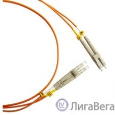 Hyperline FC-D2-50-LC/PR-LC/PR-H-3M-LSZH-OR (FC-50-LC-LC-PC-3M) Патч-корд волоконно-оптический (шнур) MM 50/125, LC-LC, 2.0 мм, duplex, LSZH, 3 м