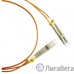 Hyperline FC-D2-50-LC/PR-LC/PR-H-3M-LSZH-OR (FC-50-LC-LC-PC-3M) Патч-корд волоконно-оптический (шнур) MM 50/125, LC-LC, 2.0 мм, duplex, LSZH, 3 м