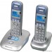 Panasonic KX-TG2512RUS (серебристый) {Доп трубка в комплекте,АОН, Caller ID,спикерфон на трубке,полифония}