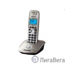 Panasonic KX-TG2511RUN (платиновый) {АОН, Caller ID,спикерфон на трубке,переход в Эко режим одним нажатием}