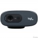 Logitech HD Webcam C270, 960-001063/960-000999 {USB 2.0, 1280*720, 0.9MP разрешение матрицы,3Mpix foto, Mic, Black}