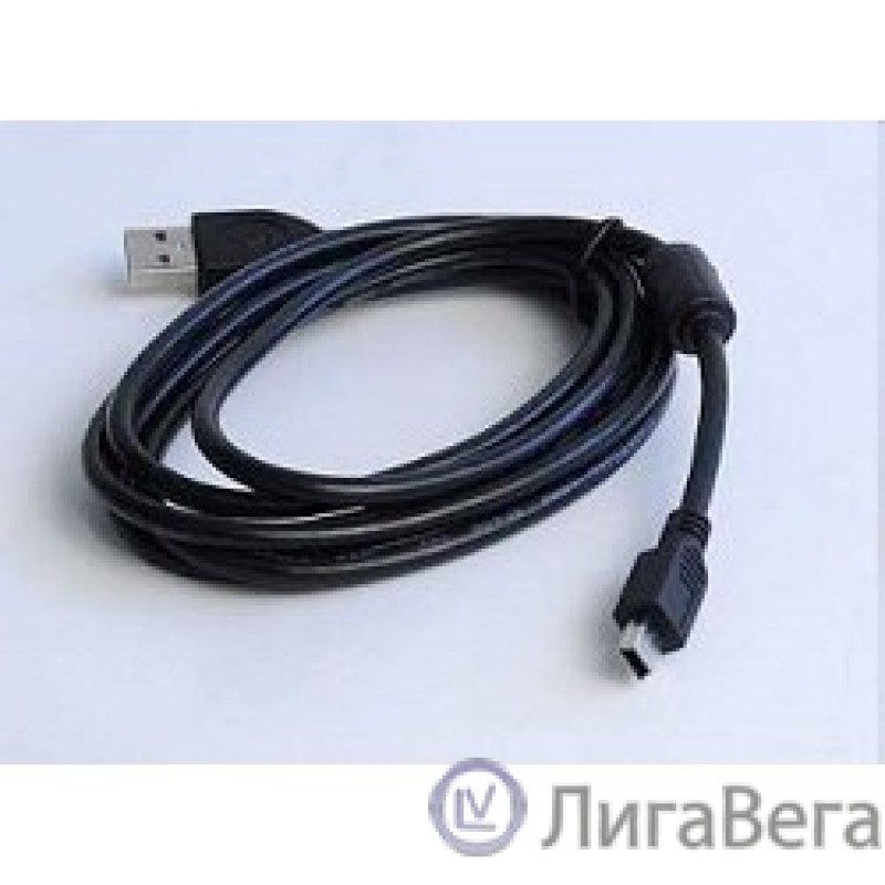 Gembird PRO CCF-USB2-AM5P-6 USB 2.0 кабель для соед. 1.8м  А-miniB (5 pin)  позол.конт., фер.кол. 
