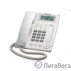 Panasonic KX-TS2388RUW (белый) {индикатор вызова,повторный набор последнего номера,4 уровня громкости звонка}