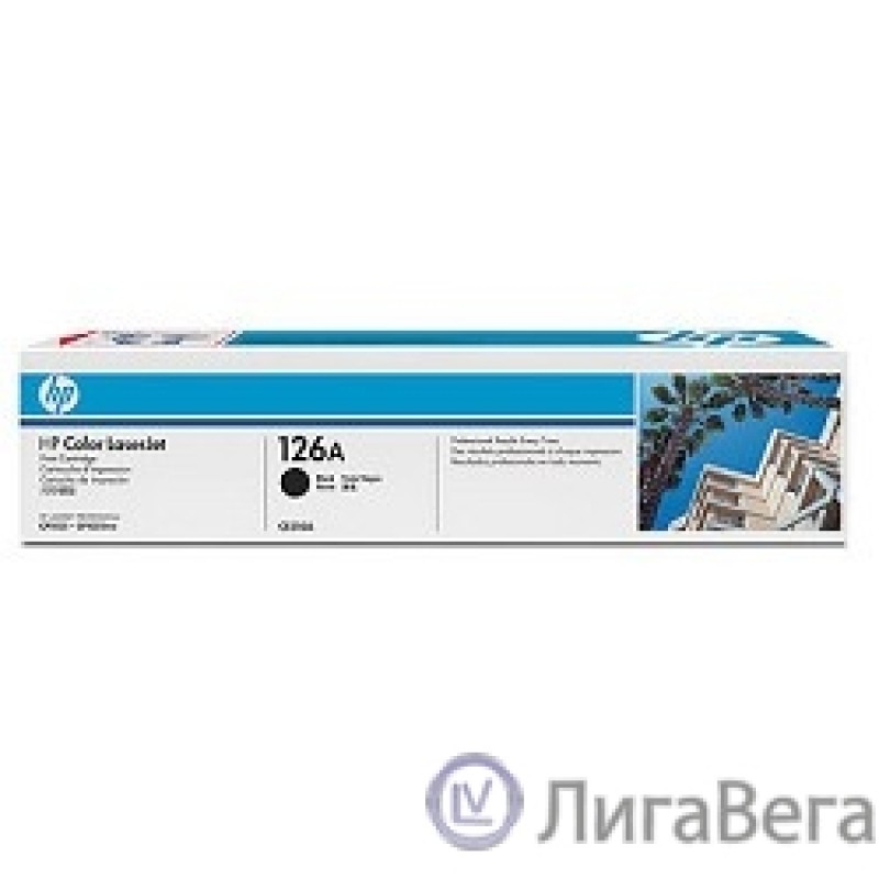 HP CE310A Картридж ,Black{LaserJet Pro CP1025, Black, (1200стр.)}
