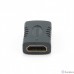 Gembird Переходник HDMI-HDMI  19F/19F, золотые разъемы, пакет [A-HDMI-FF]
