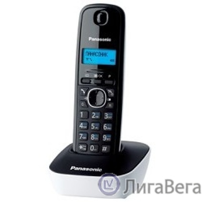 Panasonic KX-TG1611RUW (белый) {АОН, Caller ID,12 мелодий звонка,подсветка дисплея,поиск трубки} Panasonic KX-TG1611RUW (белый) {АОН, Caller ID,12 мелодий звонка,подсветка дисплея,поиск трубки}
