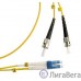 Hyperline FC-D2-9-LC/­UR-ST/­UR-H-1M-LSZH-YL (FC-9-ST-LC-UPC-1M) Патч-корд волоконно-оптический (шнур) SM 9/­125 (OS2), ST/­UPC-LC/­UPC, duplex, LSZH, 1 м