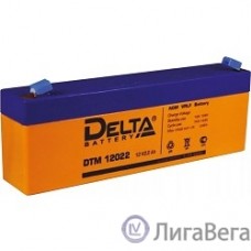 Delta DTM 12022  (2.2 А\ч, 12В) свинцово- кислотный аккумулятор  