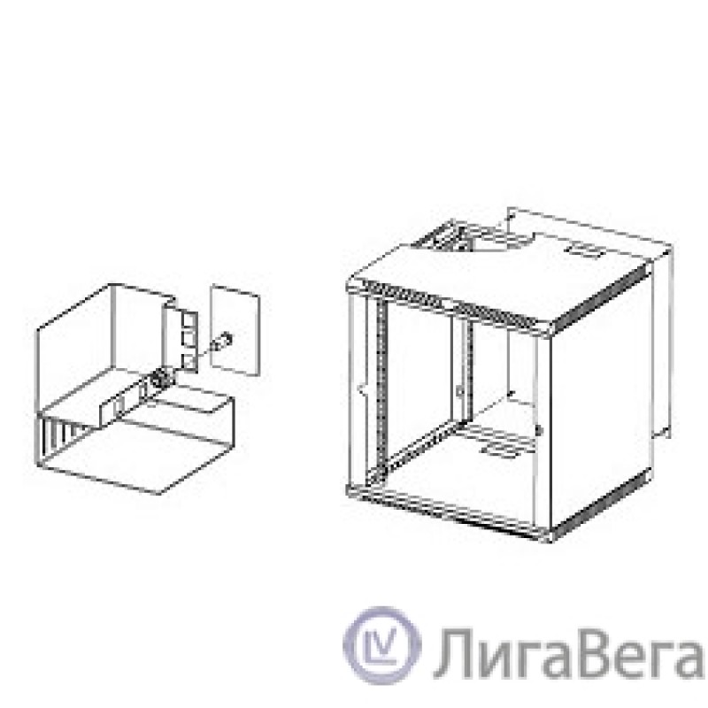 ЦМО Стенка задняя к шкафу ШРН, ШРН-Э и ШРН-М 15U в комплекте с крепежом (А-ШРН-15)