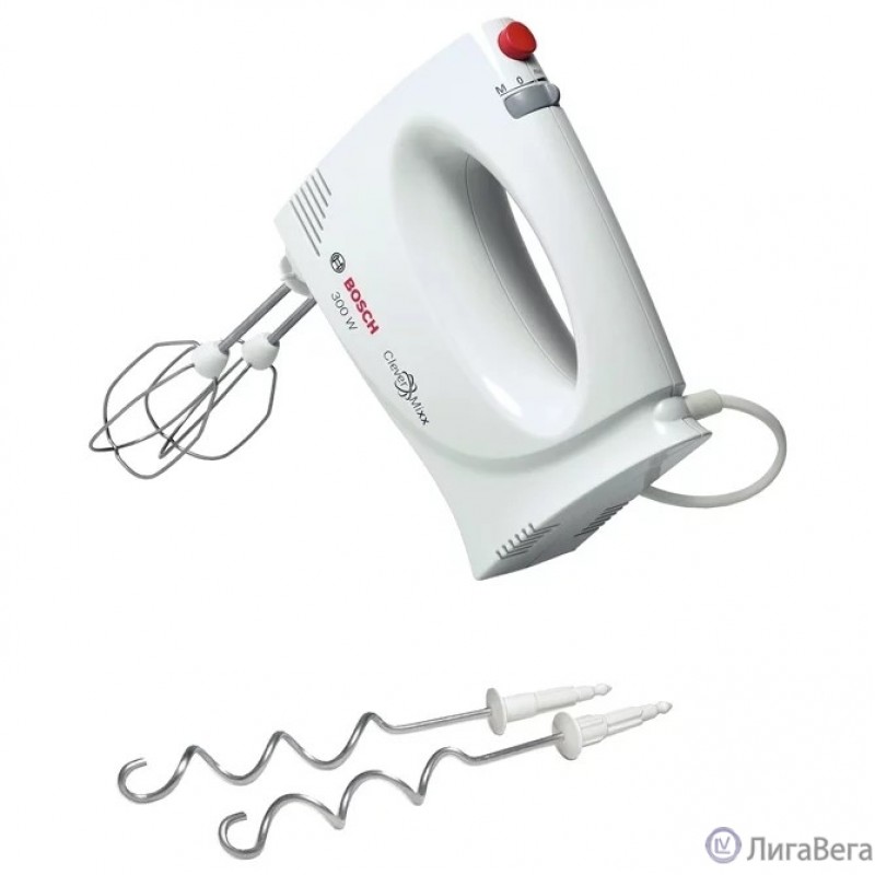 BOSCH MFQ3010 Миксер ручной, пластик, 300 Вт, белый BOSCH MFQ3010 Миксер ручной, пластик, 300 Вт, белый