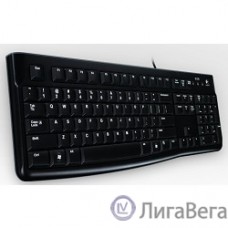 920-002522 Logitech Клавиатура K120 Black USB оригинальная заводская гравировка RU/LAT