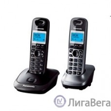 Panasonic KX-TG2512RU2 {Доп трубка в комплекте, АОН, Caller ID, спикерфон, полифония}