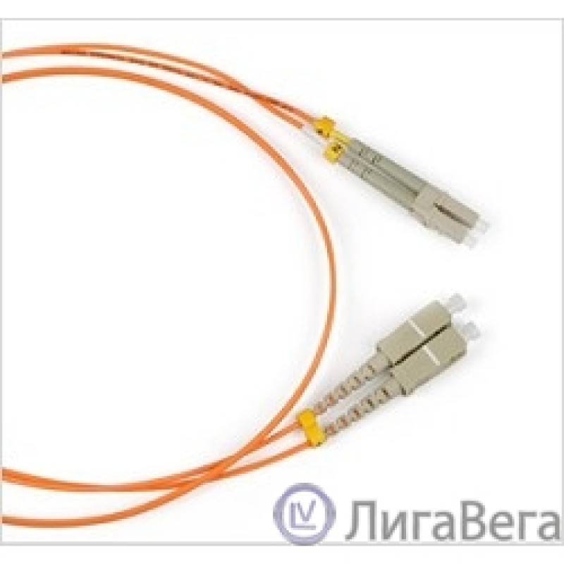 Hyperline FC-50-LC-SC-PC-3M Патч-корд волоконно-оптический (шнур) MM 50/125, LC-SC, duplex, LSZH, 3 м[ FC-D2-50-LC/PR-SC/PR-H-3M-LSZH-OR]