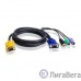 ATEN 2L-5303UP KVM Кабель/шнур, монитор+клавиатура+мышь USB-PS/2 HYBRID CABLE. 3M ATEN 2L-5303UP KVM Кабель/шнур, монитор+клавиатура+мышь USB-PS/2 HYBRID CABLE. 3M
