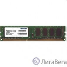Patriot DDR3 DIMM 8GB (PC3-12800) 1600MHz PSD38G16002