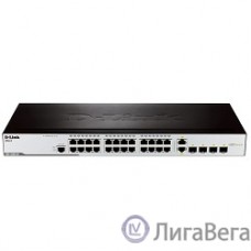 D-Link DES-3200-28/C1A Управляемый L2 коммутатор с 24 портами 10/100Base-TX, 2 портами 100/1000Base-X SFP и 2 комбо-портами 100/1000Base-T/SFP