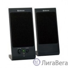 Defender SPK 170 черные {2.0, 6W, разъем для наушников, USB} [65165]