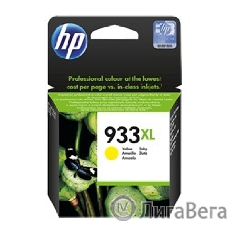 HP CN056AE Картридж №933XL, Yellow {Officejet 6100/6600/6700, Yellow}