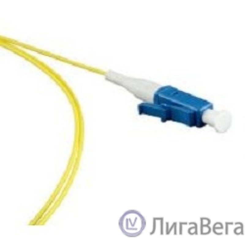 Hyperline FPT-B9-9-LC/­UR-1M-LSZH-YL (FPT9-9-LC-UPC-1M) Пигтейл волоконно-оптический SM 9/­125 (OS2), LC/­UPC, 1 м, LSZH