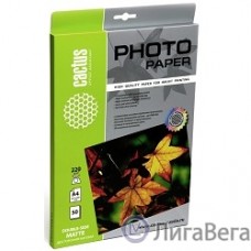 Cactus CS-MA422050DS Фотобумага матовая двусторонняя, А4, 220 г/м2, 50 листов