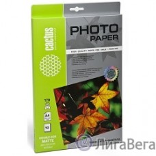 Cactus CS-MA417050DS Фотобумага матовая двусторонняя, A4, 170 г/м2, 50 листов