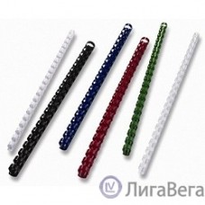 Office Kit  Пластиковые пружины BP2040 14 мм черные 100 шт.