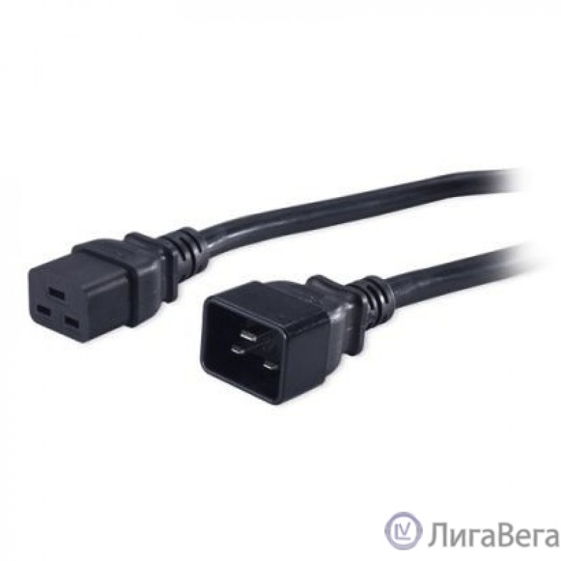 Hyperline PWC-IEC19-IEC20-3.0-BK Кабель питания IEC 320 C19 - IEC 320 C20 (3x1.5), 3 м