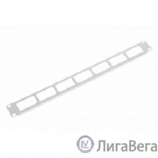 ЦМО Органайзер кабельный горизонтальный 19″ 1U с окнами для кабеля (ГКО-О-1)