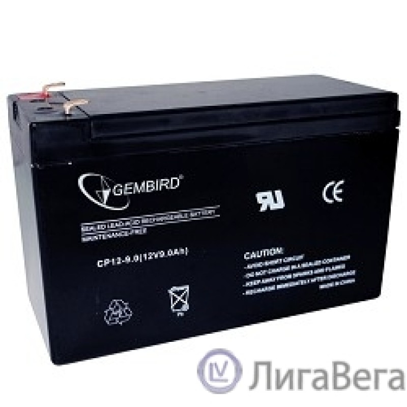 Gembird Аккумулятор для Источников Бесперебойного Питания BAT-12V9AH Gembird Аккумулятор для Источников Бесперебойного Питания BAT-12V9AH