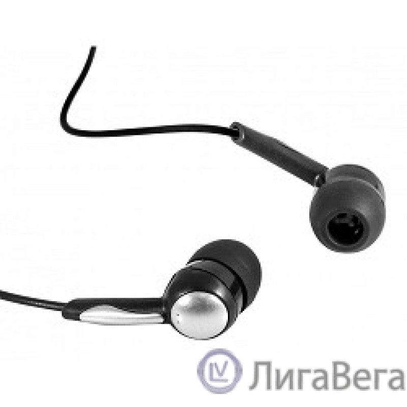 Defender стерео Basic-603 для плеера, черный, 1,1 м [63603]