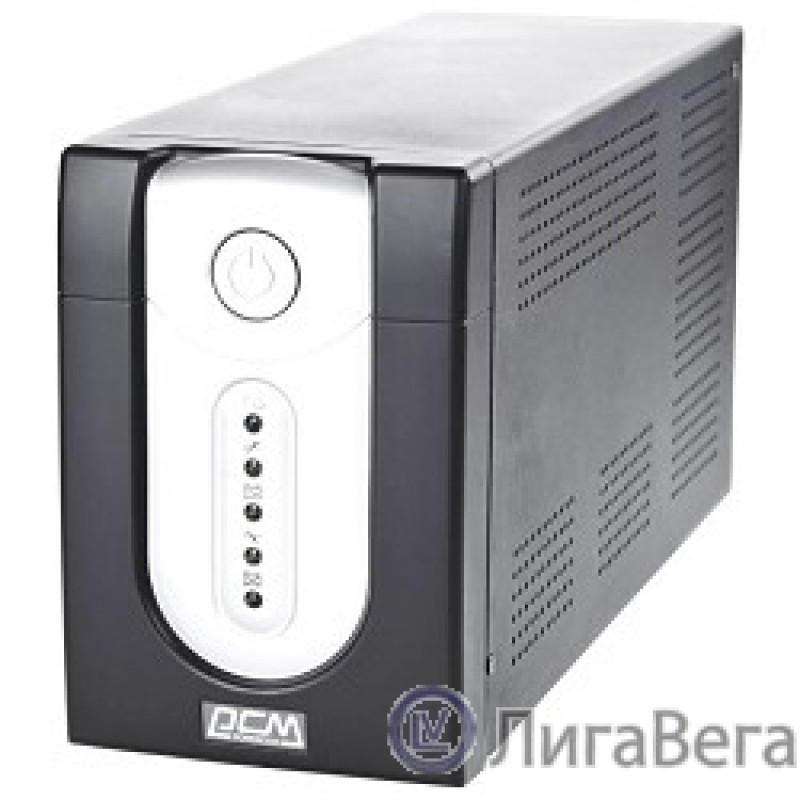 PowerCom Imperial IMP-1025AP ИБП {Line-Interactive, 1025VA / 615W, Tower, 6 xC13:4 с резервным питанием + 2 с фильтрацией, USB } (671477)