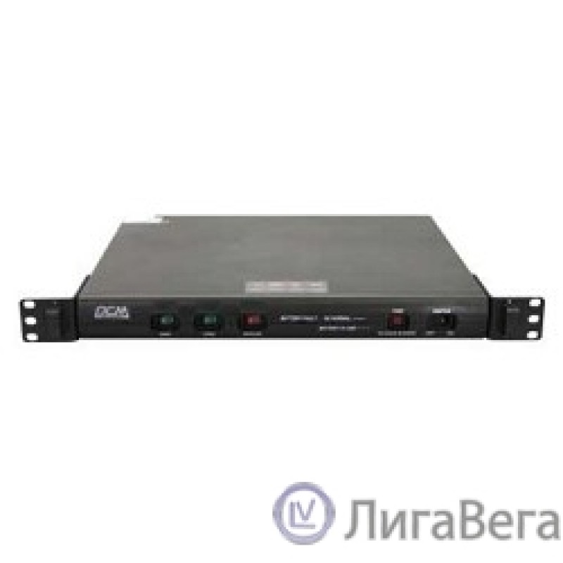 PowerCom King Pro RM KIN-600AP (1U) ИБП {Line-Interactive, 600VA/360W, Rack, 5х С13, Serial+USB} (1152586)