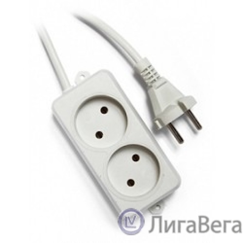 Гарнизон Сетевой фильтр EL-NL2-W-2, 2 розетки, допустимый ток 10А, длина 2м.